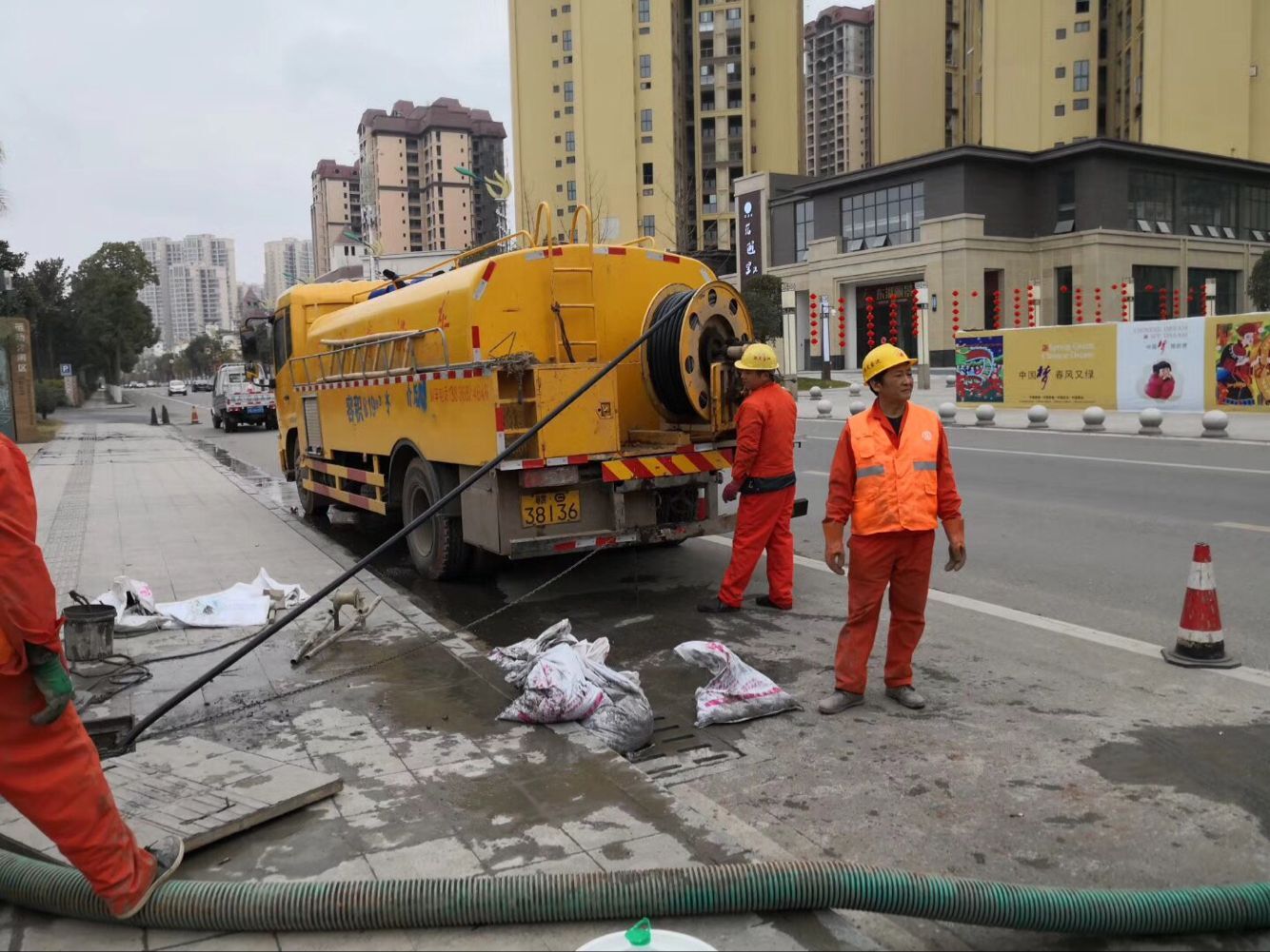 朔州排污管道清淤-管道清洗